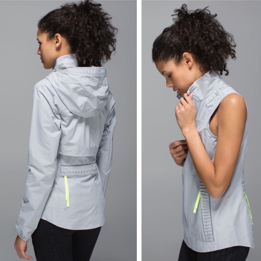 Lululemon The Best Vest Jacket Convertible Lightweight Zipper Pockets Windproof